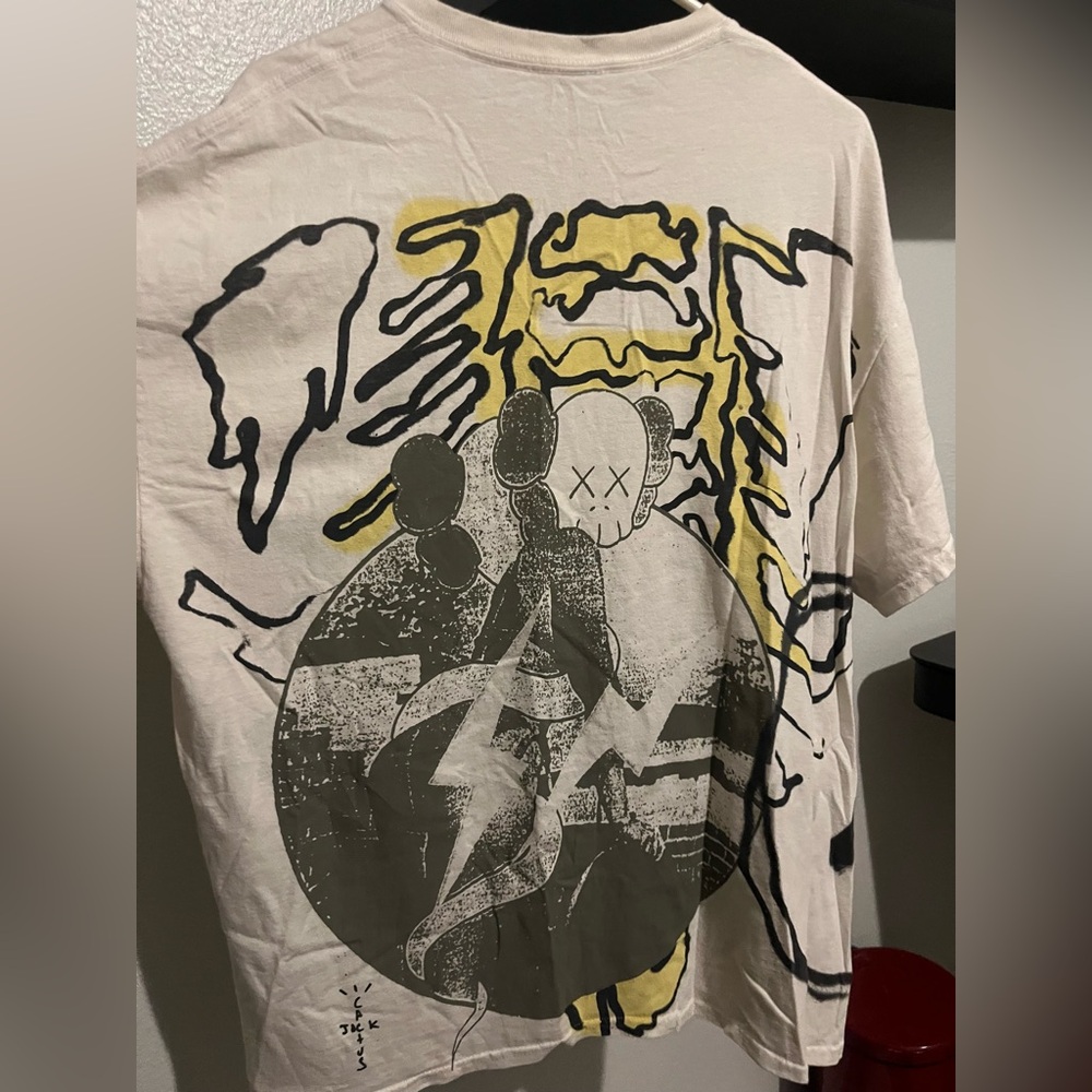 Travis Scott X Fragment X Kaws Tee - image 1